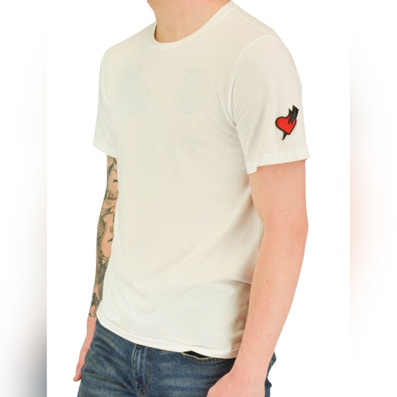 NWT Neil Barrett heart tee